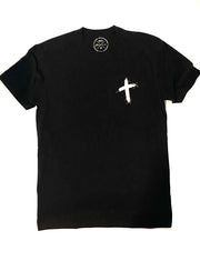 "Exceedingly Abundantly" Black t-shirt; unisex
